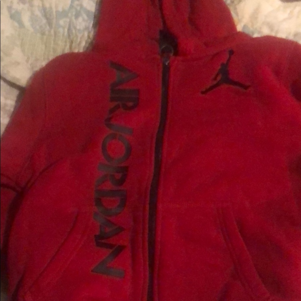 Youth embroidered Jordan hoodie